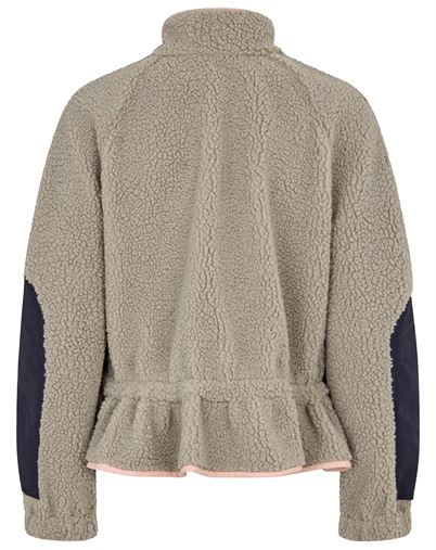 Stine Goya - Dropped Shoulder Gathered Jacket - Flint Gray